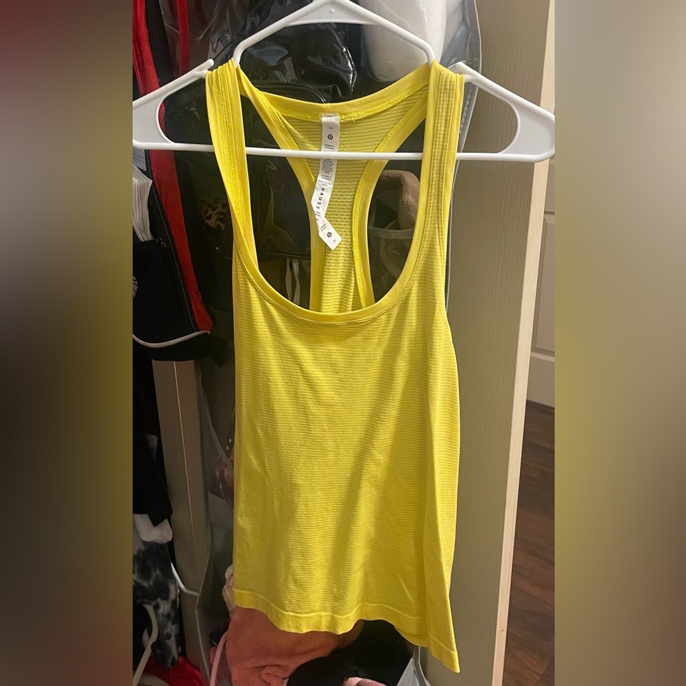 Lululemon Yellow Tank